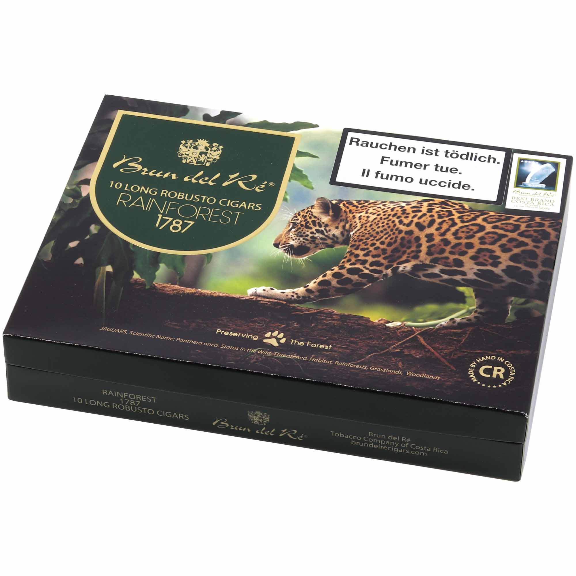 Brun del Ré 1787 Rainforest Jaguar (Long Robusto)