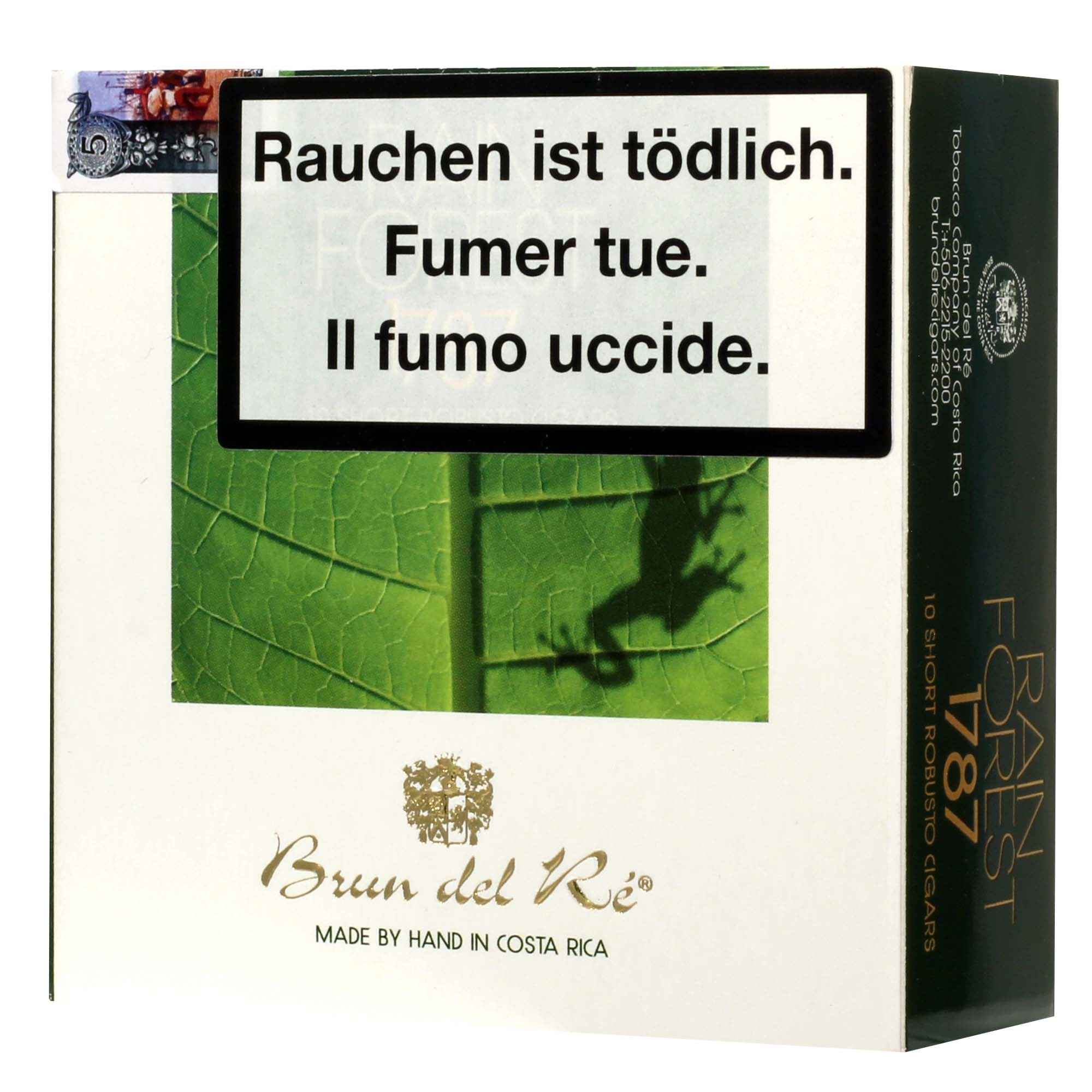 Brun del Ré 1787 Rainforest Short Robusto